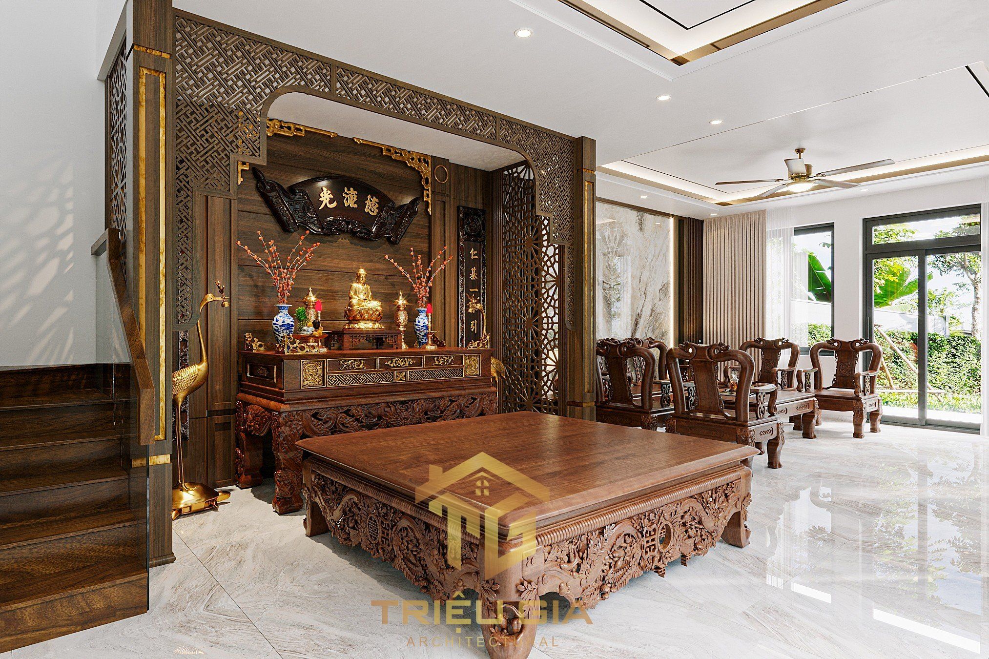 Nội thất biệt thự tại Ba Vì Nội thất biệt thự tại Ba Vì