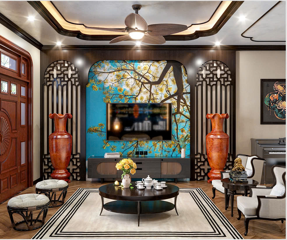Nội thất phong cách Indochine Nội thất phong cách Indochine