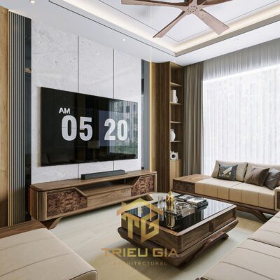 Thiết kế nội thất nhà phố Yên Lạc - Vĩnh Tuy
